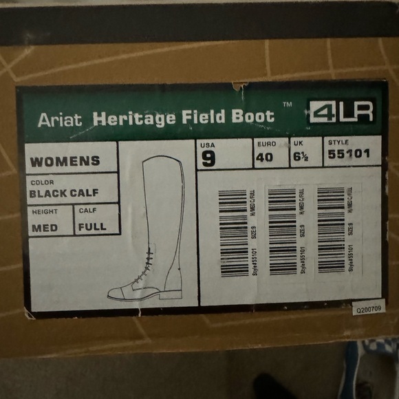 Ariat Heritage Tall Riding Boot. Never worn, still in original box. - Picture 2 of 6